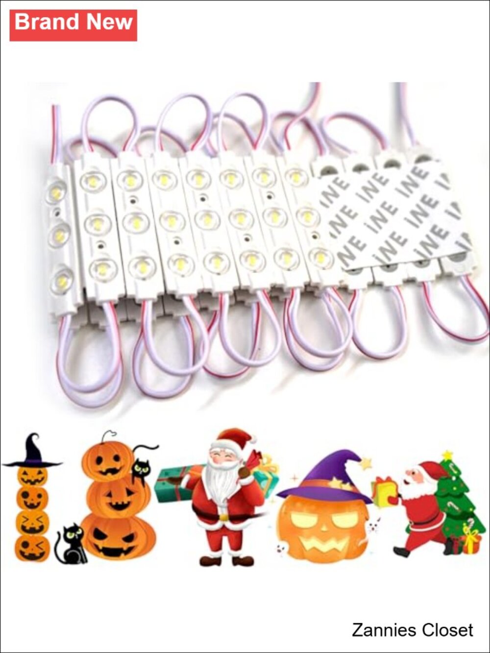 🎄 LED Module Lights 9.8 Ft Waterproof LED Strip for Inflatables & Decor - Picture 1 of 5